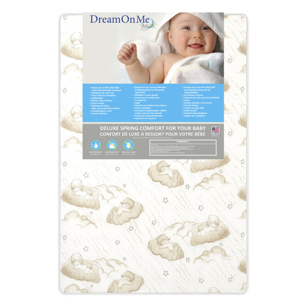 Dream On Me 2Stage Mini Crib Mattress & Reviews Wayfair